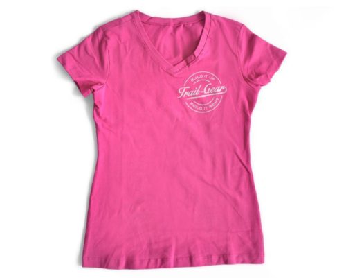 T-Shirt Lightning Seal Pink Womens Trail Gear