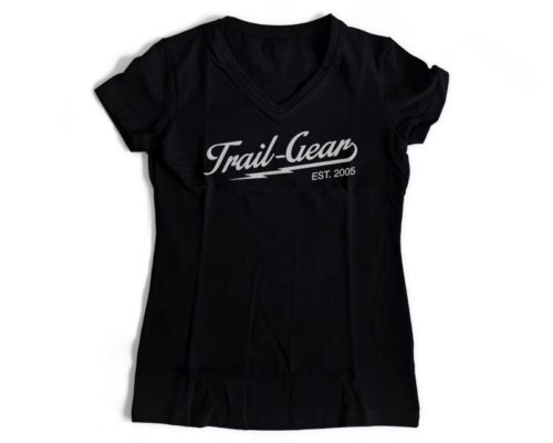 T-Shirt Lightning Black Womens  Trail Gear