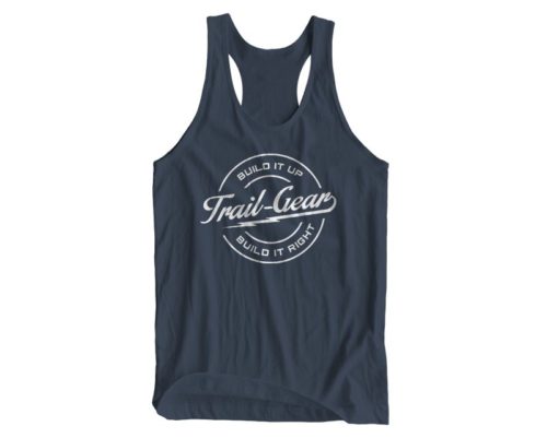 T-Shirt Lightning Sea lIndigo Tank Womens  Trail Gear