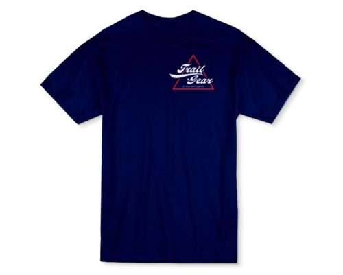 T-Shirt Triangle Navy Mens  Trail Gear