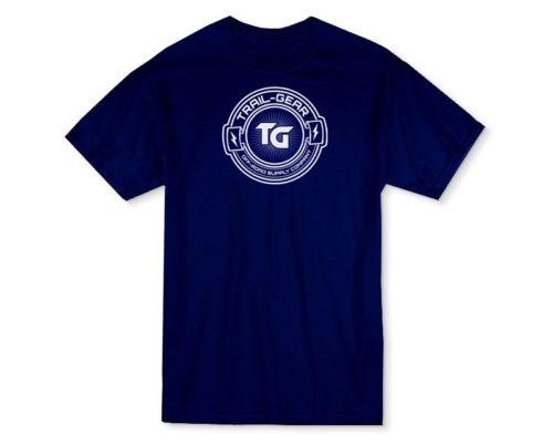 T-Shirt Trail Gear Burst Circle Navy Mens  Trail Gear