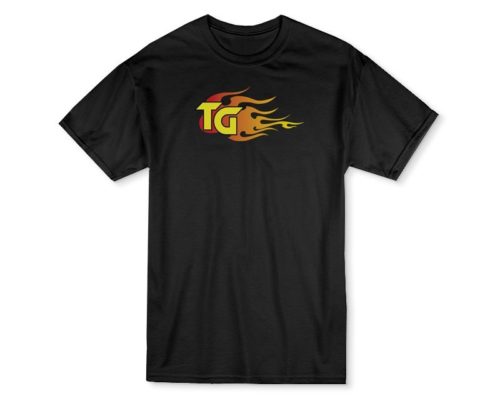 T-Shirt Trail Gear Flame Black Mens Tall Trail Gear