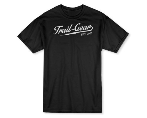 T-Shirt Lightning Black Mens Tall Trail Gear