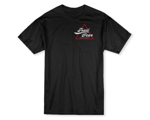 T-Shirt Triangle Black Mens Tall Xx-Large Trail Gear