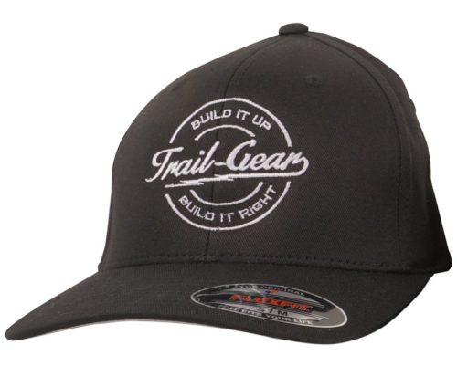 Trail-Gear Lightning Seal Flexfit Hat Black Trail Gear